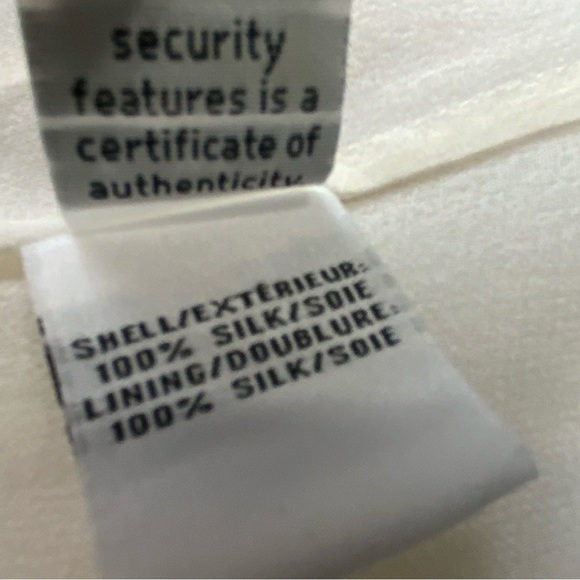 Diane Von Furstenberg Beige 100% Silk Tank Top. Womens Size Medium. - Picture 7 of 8